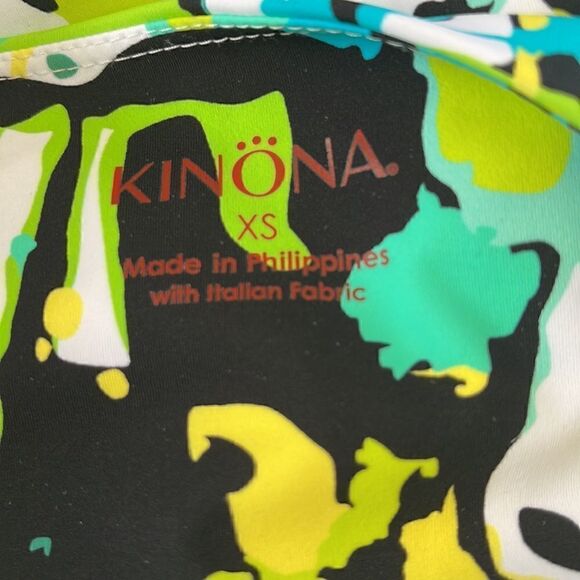 KINÖNA Keep It Covered Long Sleeve Golf Top & Skirt- Splatter Print - Picture 10 of 11